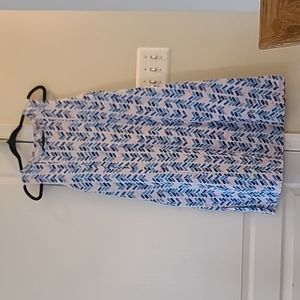 Fresh produce small patterned sleeveless dress